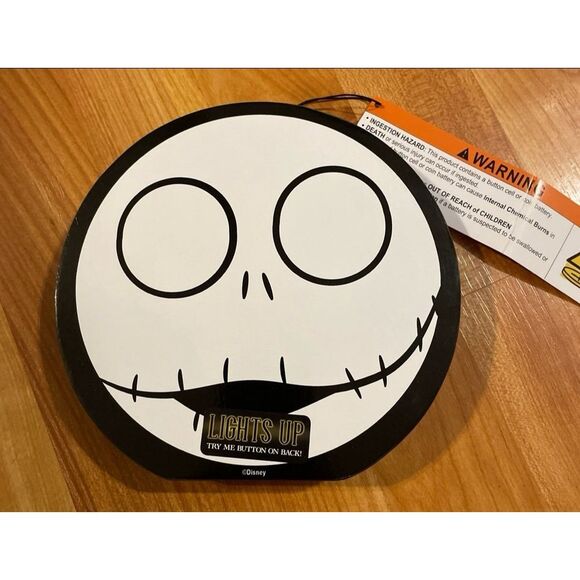 Disney Other - The Nightmare Before Christmas Jack LIGHTS UP‎ wood sign